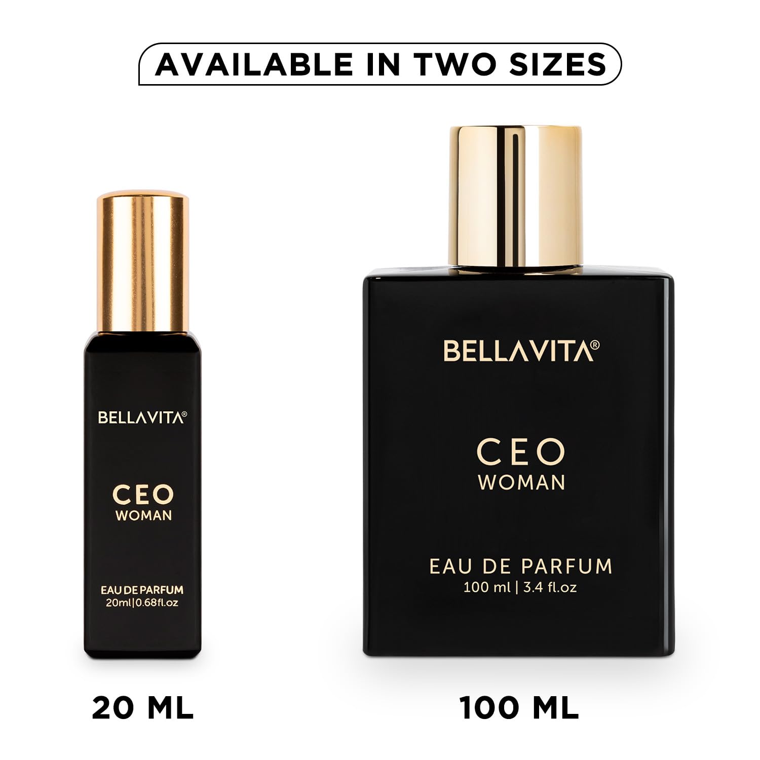 Bella Vita Luxury CEO Woman Eau De Parfum Perfume with Bergamot, Tonka & Vanilla |Premium,Long Lasting Woody & Fruity Fragrance Scent for Women, 20 ML