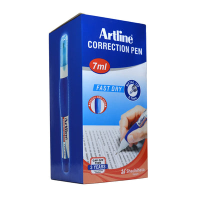 Artline 0.7Mm Tip Ultra White Correction Pen