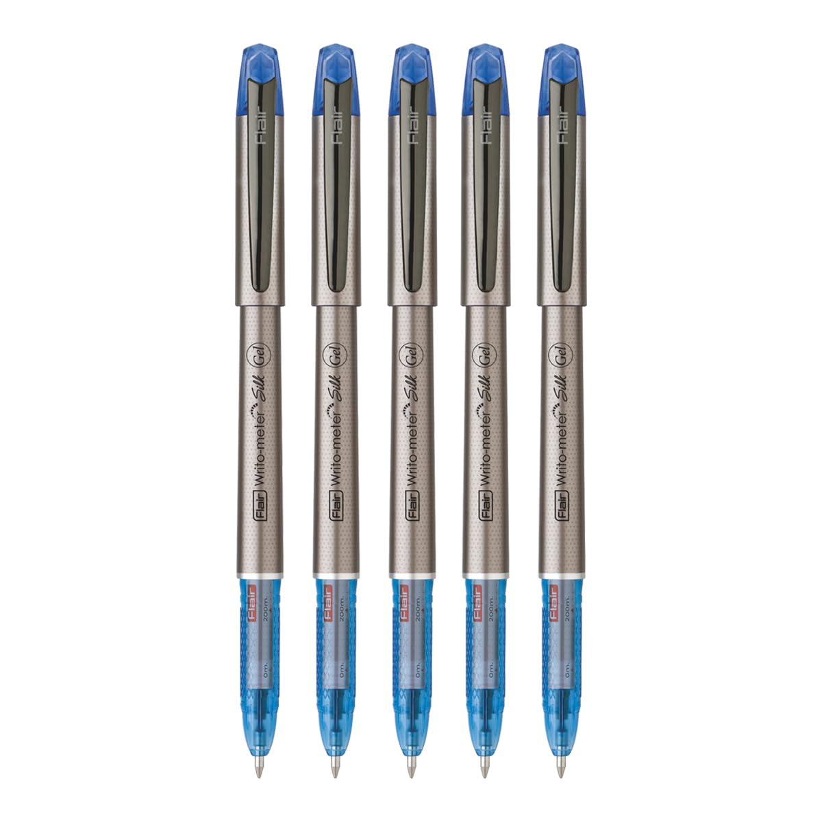Flair Writometer Silk Gel Pen,  Blue Ink