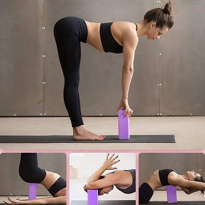 Foam Yoga Blocks (Set of 2)