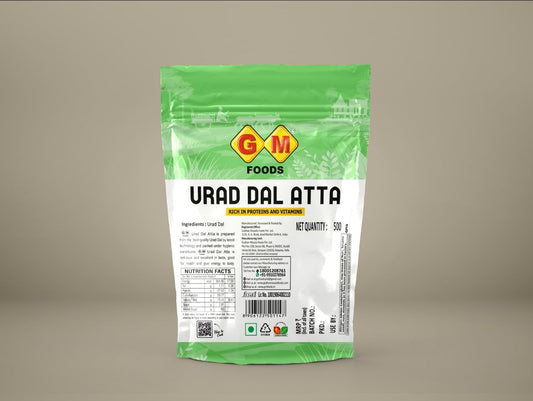 GM Fodds Urad Dal Atta 500g (Pack Of 3)