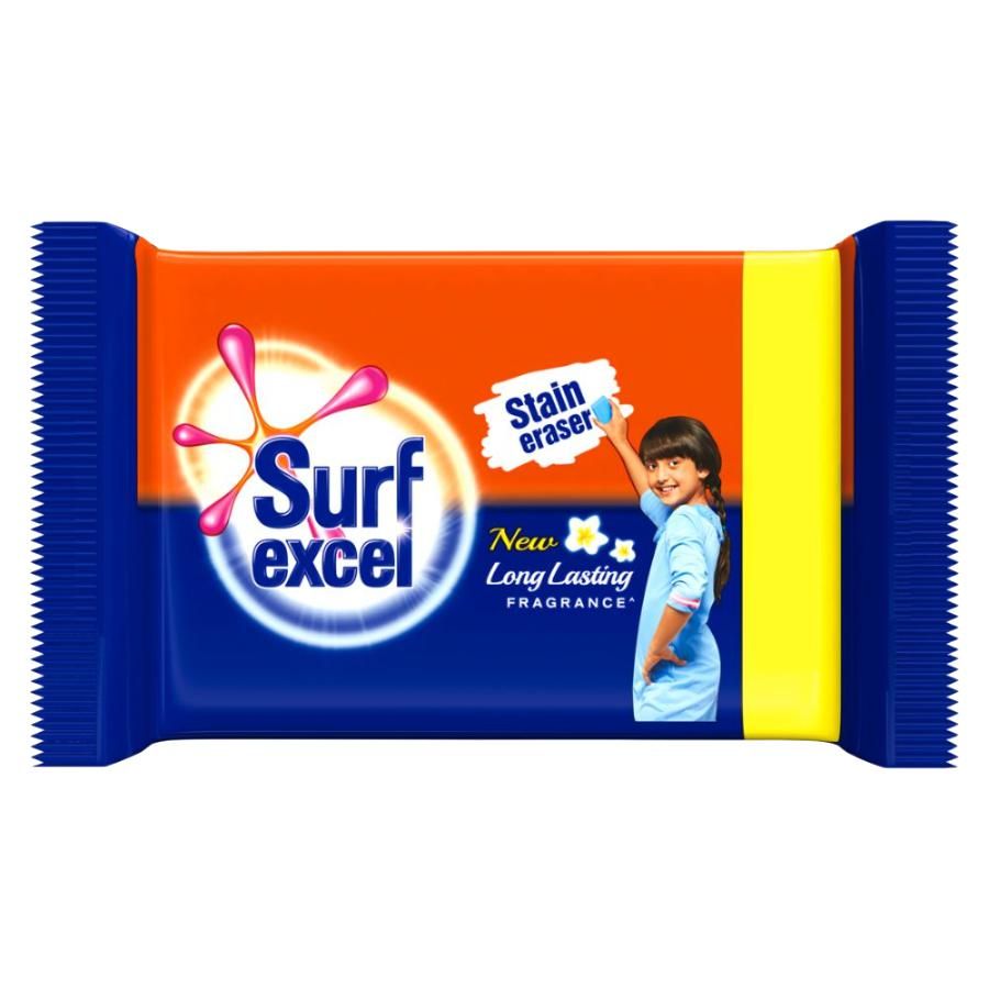 Surf Excel Detergent Bar, 90 g Pouch