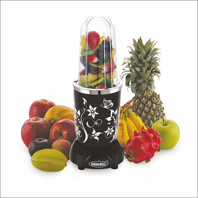Cookwell Nutri Blender (5 Jar 3 Blade, Black)