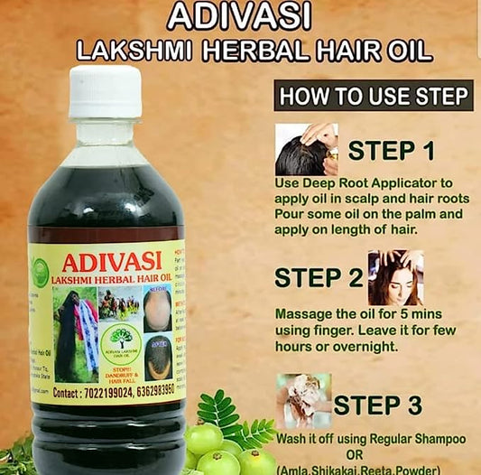 Adivasi Lakshmi Herbal Hair Oil - 100ml
