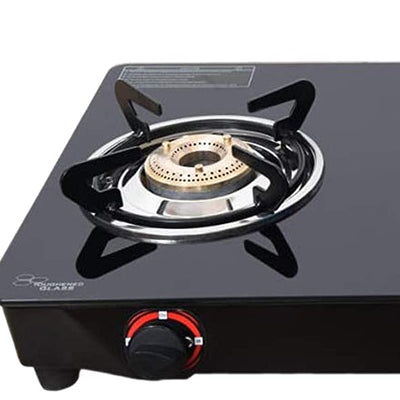Butterfly Smart Glass 3 Burner Gas Stove & Butterfly Rhino Plus Wet Grinder, 2L (Grey), 150W
