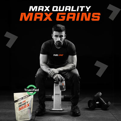 FUELONE Whey Max - Chocolate, with Shaker