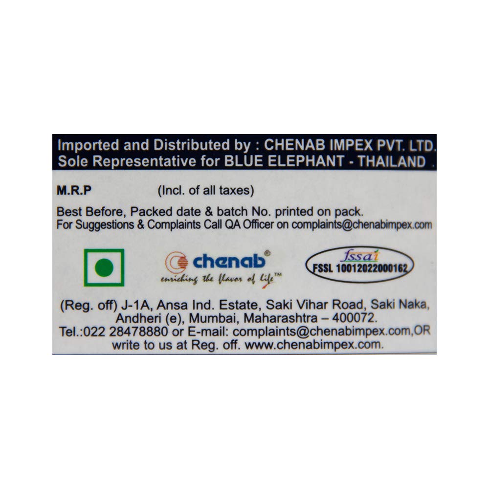 4x Blue Elephant Green Curry Paste 70g each - Pack of 4