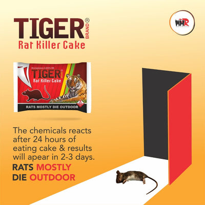 MMR Making Marvelous Home Biscuit Rat Killer Rodent Control Cake (25gm, 12 piece) - Green