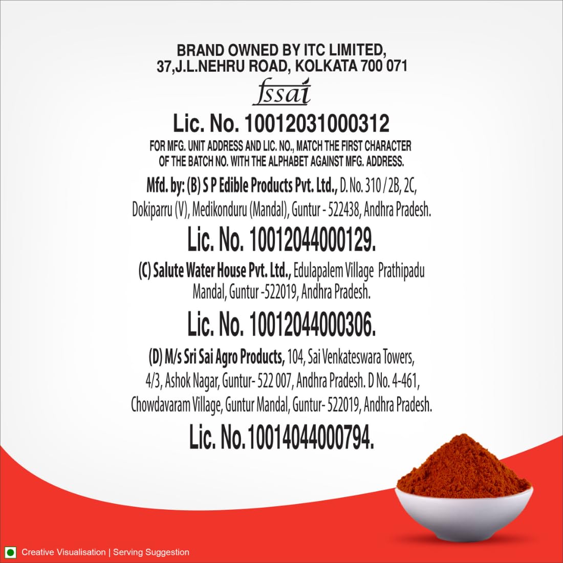 Aashirvaad Chilli Powder, 100g