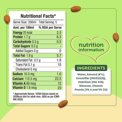 Epigamia Unsweetened Almond Milk
