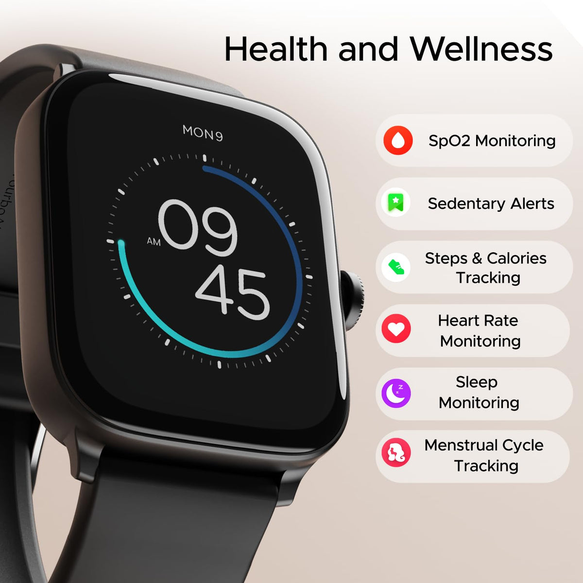 boAt Ultima Call Smart Watch with 1.83" HD Display,Advanced BT Calling,DIY Watch Face Studio, Coins,700+Active Modes,10 Days Battery Life,HR&SpO2 Monitor,Energy&Sleep Score(Active Black)