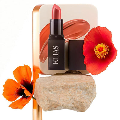 ELIAS Long Wear Long Lasting Enriched Keeps Lips Moisturised High Pigmentation Lipstick (Pinkoo)