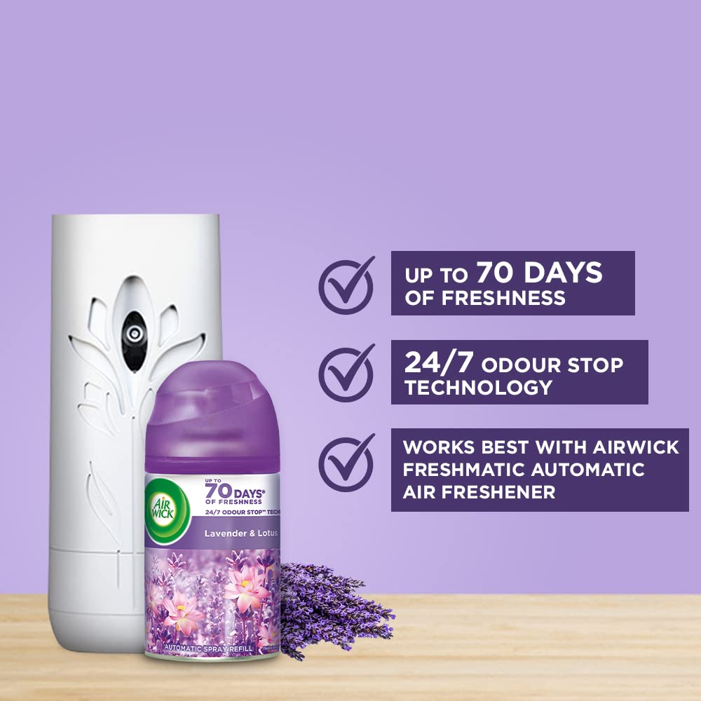 Airwick Scents of India Freshmatic Air Freshener Refill - 250 ml (Hills of Munnar)
