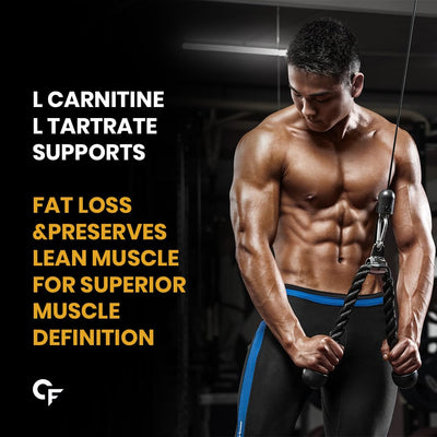 Carbamide Forte L Carnitine Powder for Men & Women | L-Carnitine L Tartrate 2000mg Supplement For Women & Men | L Carnitine Powder Pre Workout, Intra Workout & Post Workout Supplement | L Carnitine Supplement Black Current Flavour - 150g