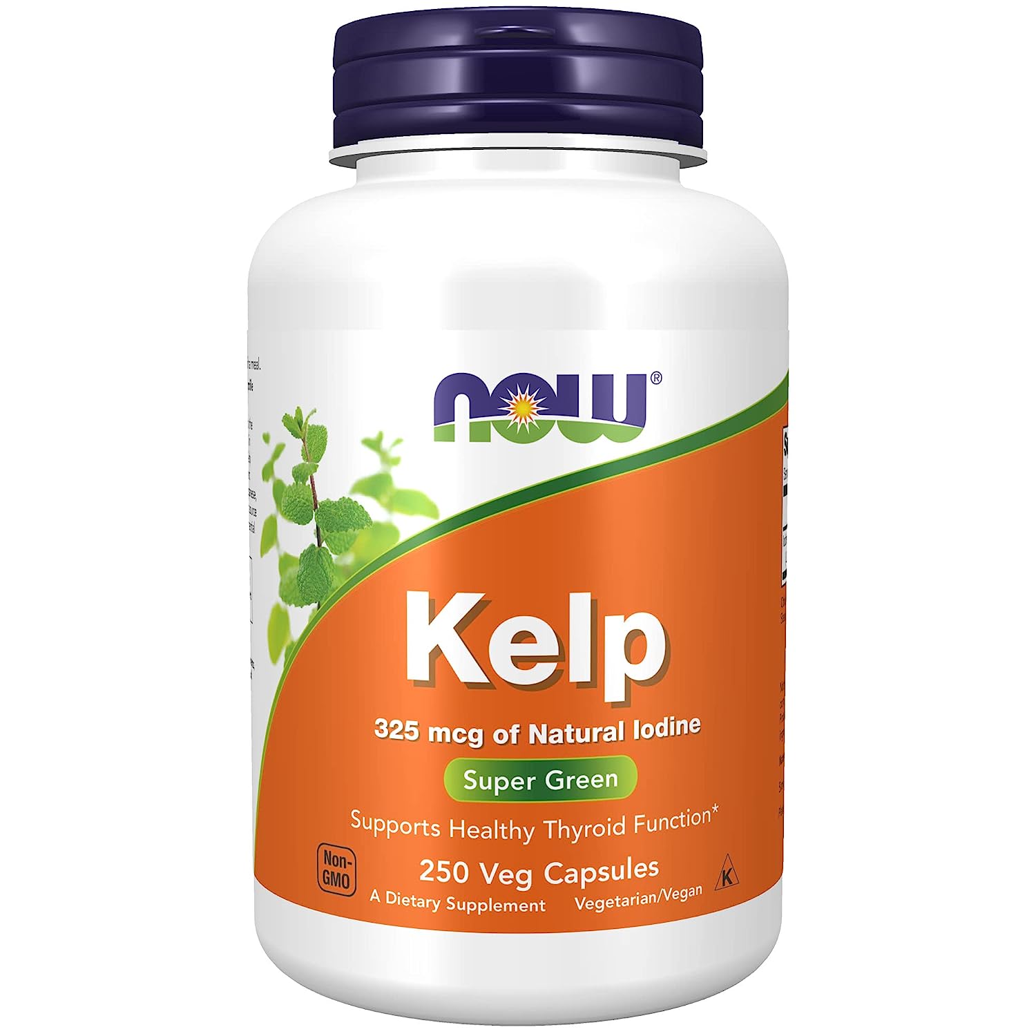 Now Foods Kelp Green Superfood Veg Capsules - 250 Capsules