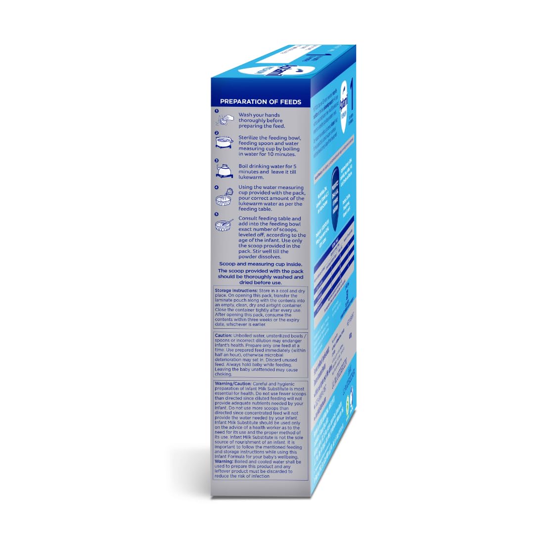 Aptamil Premium Infant Formula Milk Powder for Babies - Stage 1 (Upto 6 Months) - with Prebiotics and DHA - 400gms - BIB Pack