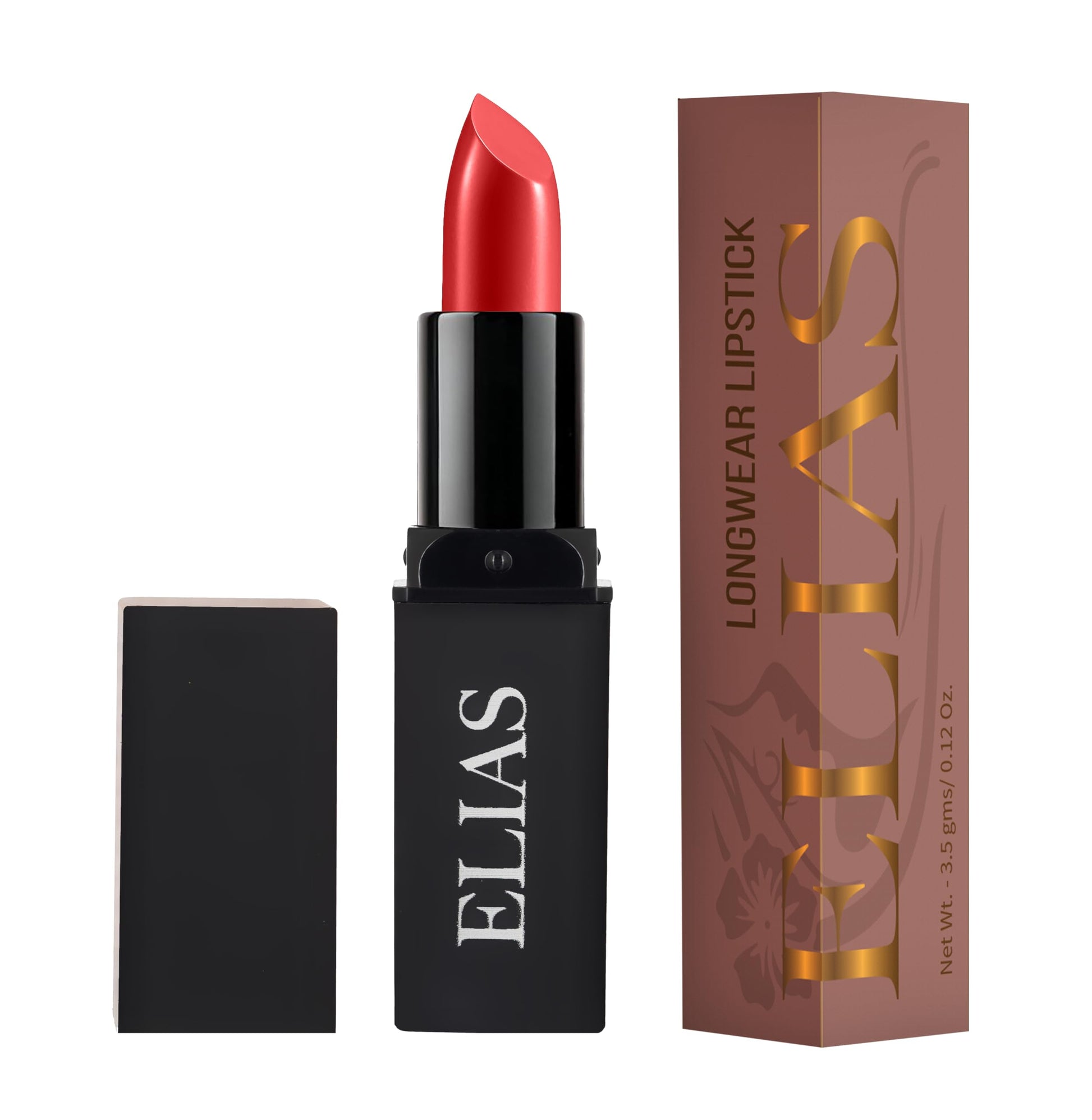 ELIAS Long Wear Long Lasting Full Coverage Enriched High Pigmentation Lip Hydrating Lipstick Red