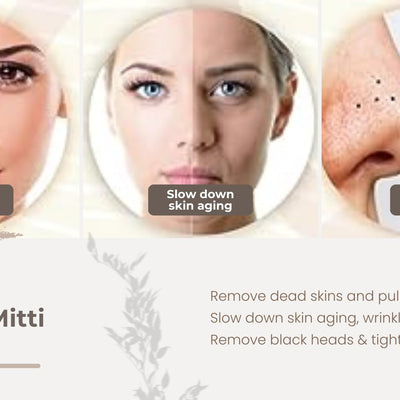 Natural Multani Mitti Stone Form, Fuller's Earth/Calcium Bentonite Clay for All Skin Type | (Multani Mitti Stone 849 Gram)
