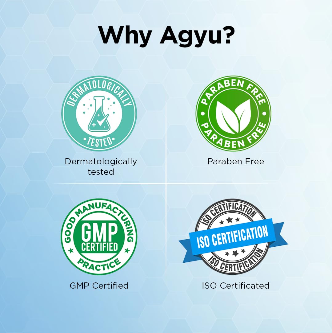 AGYU Face Protein Night Cream for Normal to Oily Skin | Repairs Pigmentation, Uneven Skin Tone & Dark Spots | Improves Skin Firmness | Beginner Friendly | 100Gm