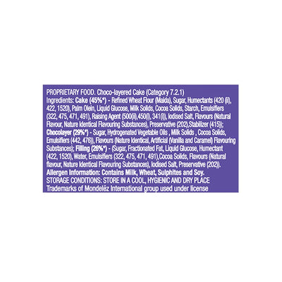 Cadbury Chocobakes ChocLayered Cakes, 126G