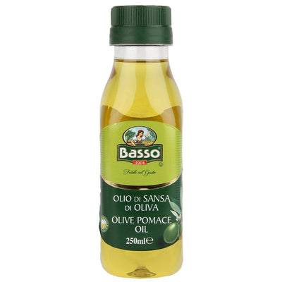 Basso Olive Oil Pomace, 250ml Packed in Italy