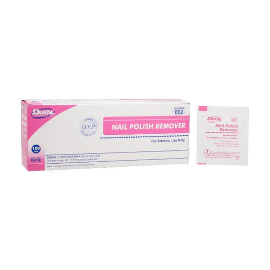 Nail Polish Remover Pads 100/Box