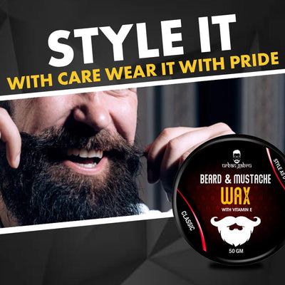 4x UrbanGabru Beard & Mustache Wax (50 gm each)  - Pack of 4