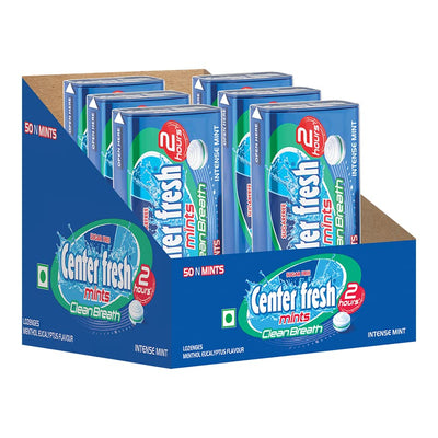 6x Center Fresh Sugar Free Mints,  35 g - Pack of 6