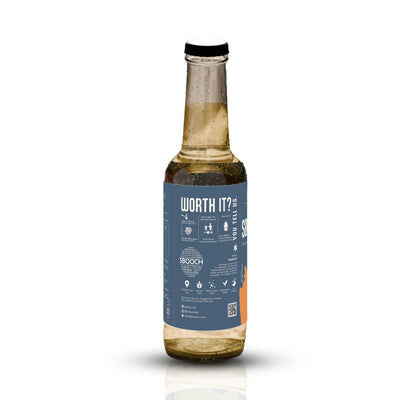 SBOOCH - Indian Sparkling Kombucha Tea | Koshimbir Flavor |275ml Pack of 6| Gut-Friendly Beverage | Antioxidant-Rich Zero Preservatives| Alcohol-Free Fermented Tea | Vegan & Gluten-Free