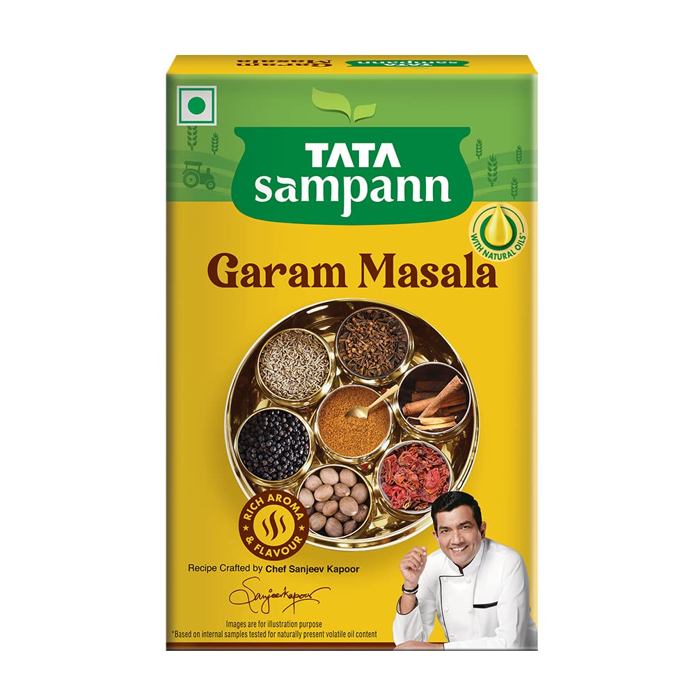 10x Tata Sampann Garam Masala, Pack of 10 (100g each)