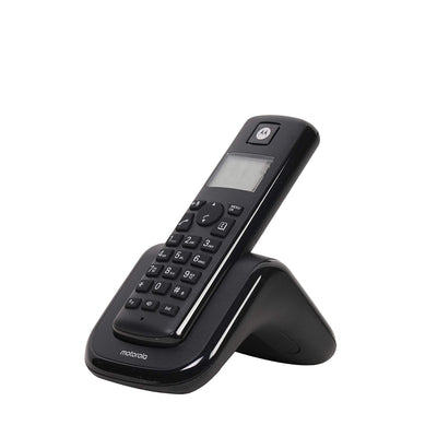 Motorola T201I Digital Cordless Landline Phone (Black)
