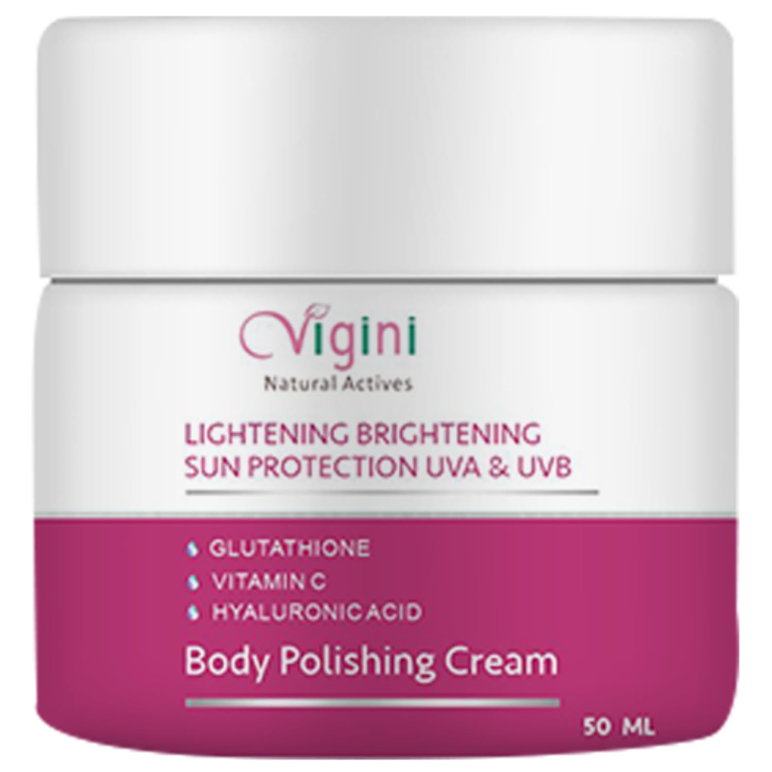 Vigini Skin Whitening Face Lightening Brightening Radiance Fairness Face Cream, Kojic Acid Vitamin C Sunblock, Tanning Dark Spots Pigmentation Removal, Day & Night Men Women 50ml