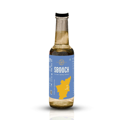 SBOOCH - Indian Sparkling Kombucha Tea | Rasam Flavor |275ml Pack of 6| Gut-Friendly Beverage | Antioxidant-Rich Zero Preservatives | Alcohol-Free Fermented Tea | Vegan & Gluten-Free