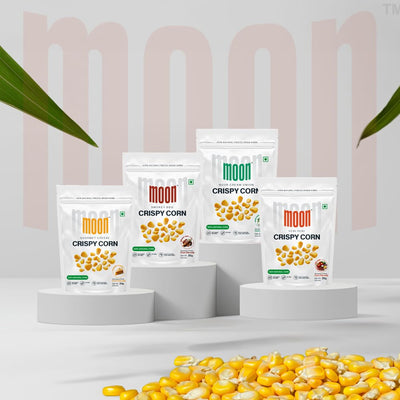 Moon Smokey BBQ Crispy Corn Pack of 03 60g (20g X 3)
