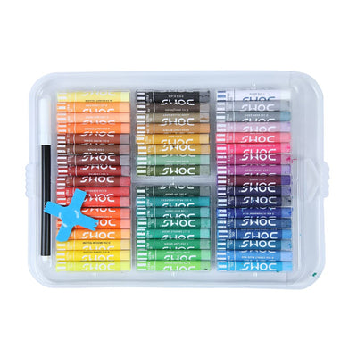 Doms Oil Pastel 50 Shades Plastic Pack