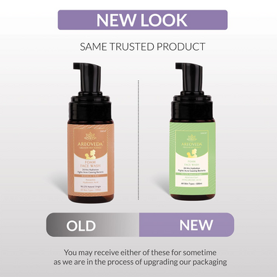 AreoVeda Moisturizing Foam Face Wash