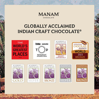 Manam Chocolate Signature Blend Series Tablet No. 1-70% Dark, 80g