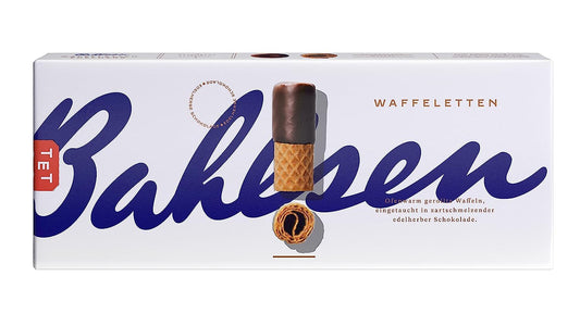 Bahlsen Wafers Edelherb Waffles With Fine Dark Chocolate 100g