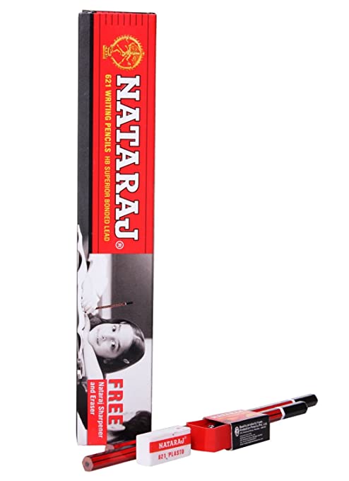 Nataraj Bold Writing Pencils, 70GM (10 Pieces)