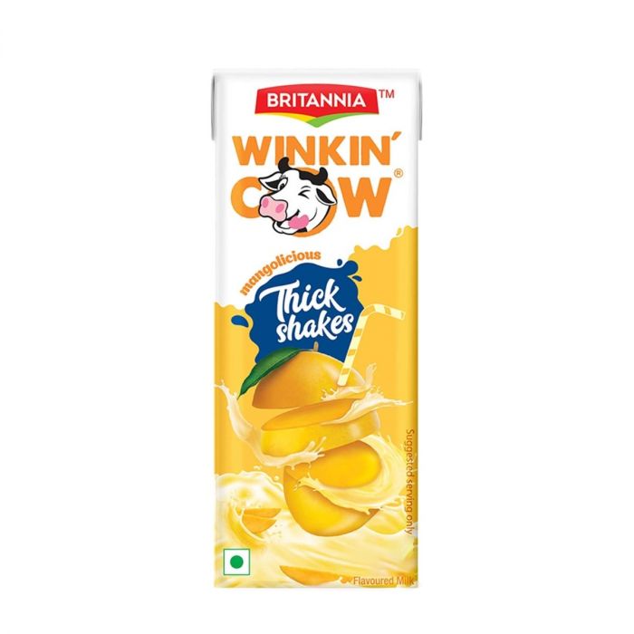 Britannia Winkin, Cow Mangolicious Thick Shakes, 180ml