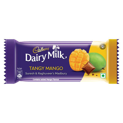 Cadbury Dairy Milk Tangy Mango Madbury Chocolate Bar, 36 g