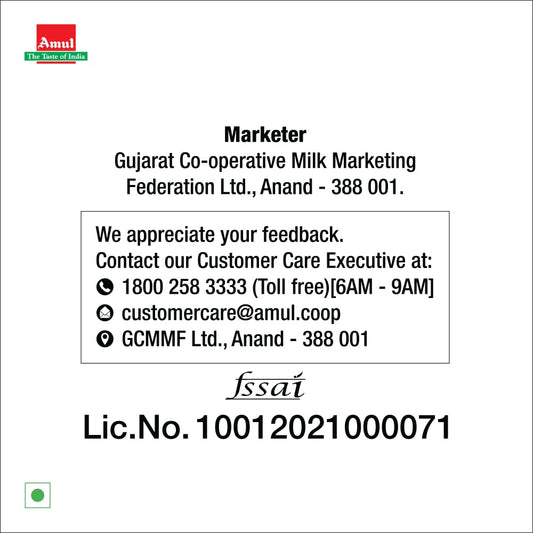 Amul Cow Ghee, 1 Liter Tetra Pk
