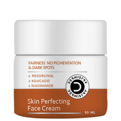 Dermistry Kojic Acid Niacinamide Pigmentation Dark Spots D De Tan Removal Skin Lightening Brightening Glowing Fairness Face Cream For Men & Women - 50ml