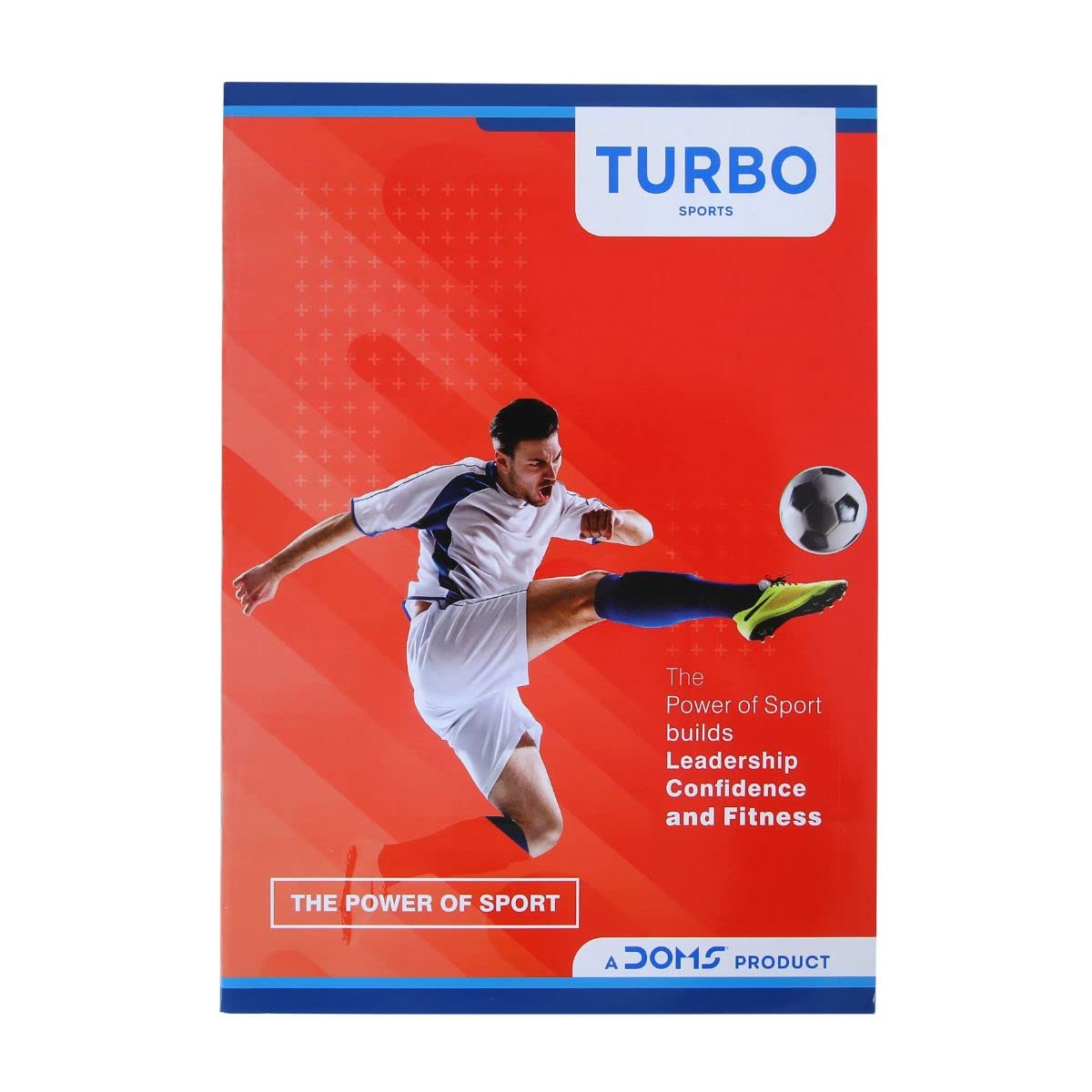 Doms The Power Of Sport Series Turbo Notebook - A4 - Unruled