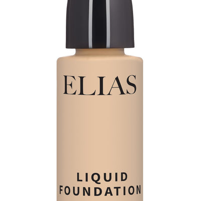 ELIAS Liquid Foundation - 30 ml Water Resistant Lasts Up to 10 Hrs Super Matte Meduim Deep,Warm Undertone Full Coverage Long Wear Illuminating (Warm)