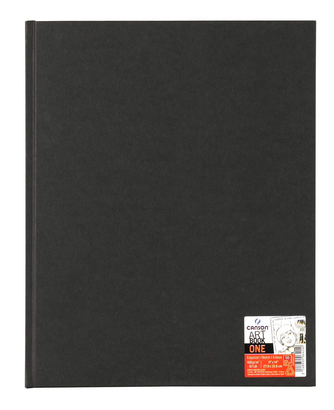 Canson One Hardbound Book, 11cm x 14cm