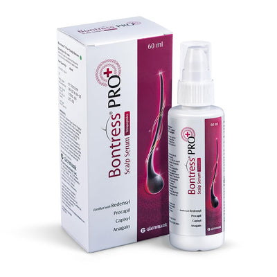 Bontress PRO+ Scalp Serum Fortified with 3% Redensyl, 3% Anagain, 4% Capixyl, 3% Procapil | Hair Serum for Hair Growth & Hair Fall 60ml
