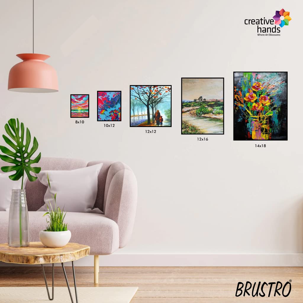Brustro Artists 100% Cotton Canvas Board Medium Grain 20"x24" (Pack of 2)