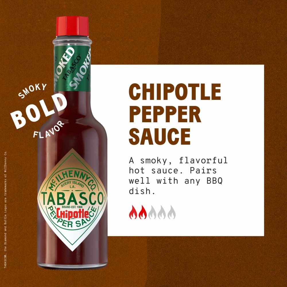 Tabasco Chipotle Pepper Sauce, 60Ml