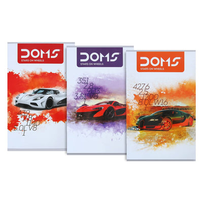 Doms Stars On Wheels Series Notebook